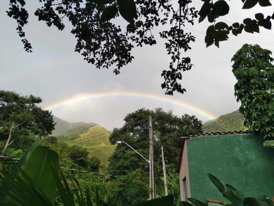 Varanda Suspensa Em Sao Sebastiao. 아파트 외부 사진